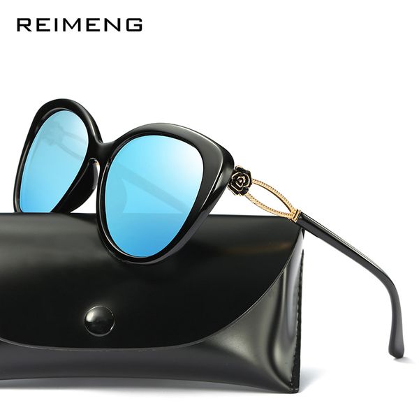 

2019 cat eye sunglasses women polarized luxury fashion goggle mirror sun glasses travel outdoor female eyewear lady shades uv400, White;black