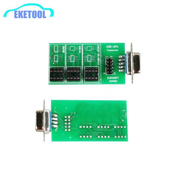 

10pcs/lot for upa usb v1.3 and xprog eeprom board adapter green pcb adaptor upa programmer
