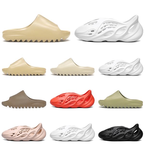 

kanye west desert sand resin slipper bone earth brown designer shoes sandals foam runner men women sandals size 36-45 wholesale