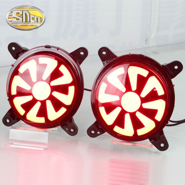 

2pcs led rear fog lamp for grand i10 2017 2018 bumper light led brake light reflector warning