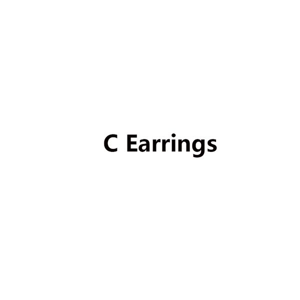 

j.hangke c earrings, Golden;silver