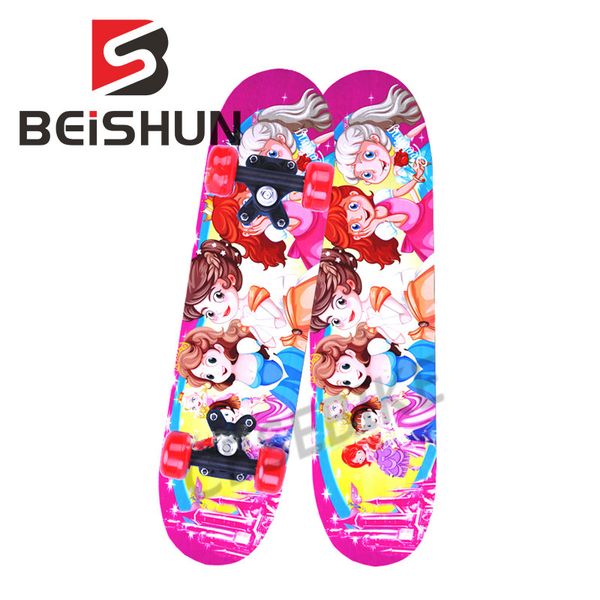 

children's four-wheeled skateboard maple double rocker beginner scooter youth skateboard