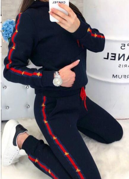 

дл женин 2pcs дизайнеѬкие ком одежда мода маѬка пимо пеаи женкие ко, Gray