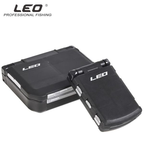 

fishing box on for fishing hooks semi-automatic plastic lure storage boxes case doubleside bait tackle