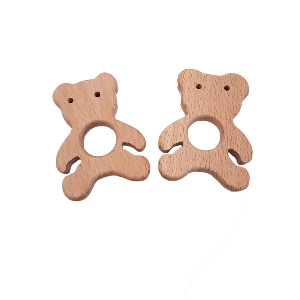 

деревянные прорезыватели для зубов panda природа детские игрушки для прорезывания зубов органические экологически чистые деревянные прорезыв