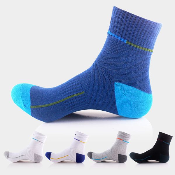 

sport socks breathable basketball tennis socks outdoor sport racing cycling climbing hiking, Black