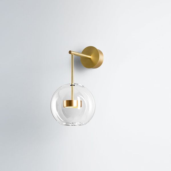 

japan lamp glass ball corridor bedroom dining room lampara pared home deco