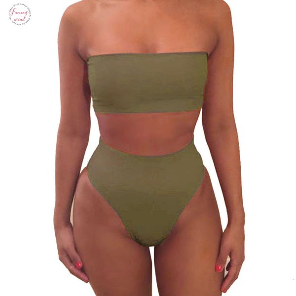 

хорошее качество женщины краткие наборы лето без бретелек high leg женский бюстгальтеры купальнике beacher бесшовные женское белье, Red;black