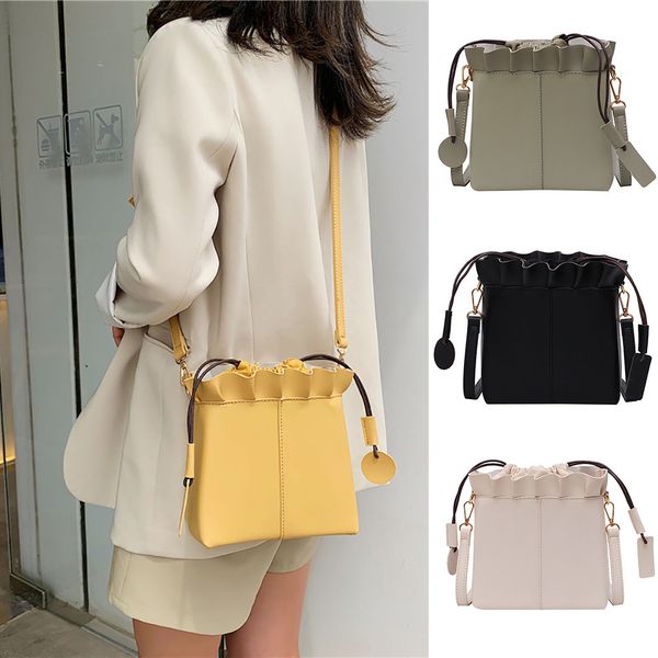 

handbags crossbody bag summer womens crossbody bucket bag casual leisure wild should messenger square package