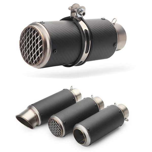 

51/61mm laser marking universal sc gp racingproject motorcycle exhaust muffler fitfor yamaha r25 r30 for z750 z800