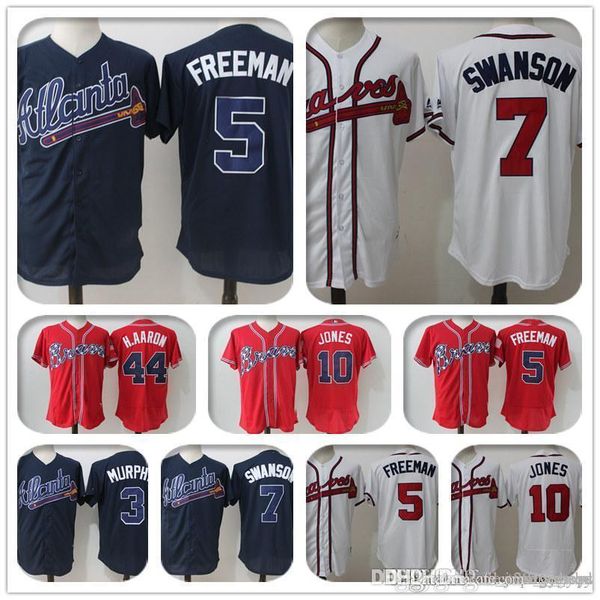 

13 Ronald Acuna Jr. Jerseys 5 Freddie Freeman Jersey Atlanta 3 Dale Murphy Braves Majestic Coolbase 10 Chipper Jones 7 Swanson a3