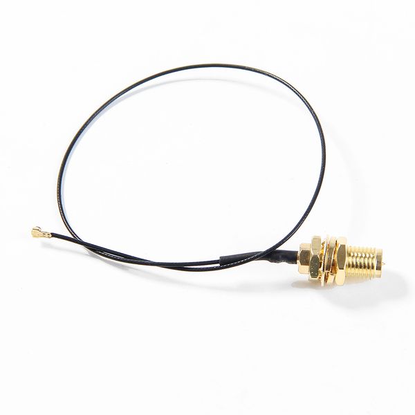 

2 u. fl ipex mhf4 к rp-sma 0.81 мм rf коика кабелна аненна дл intel ax200 9260ngw 8260ngw 8265ngw ngff m. 2 wif