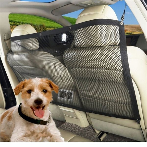 

car anti-collision mesh pet auto fence barrier isolation network safety isolation bar child dog buffer device
