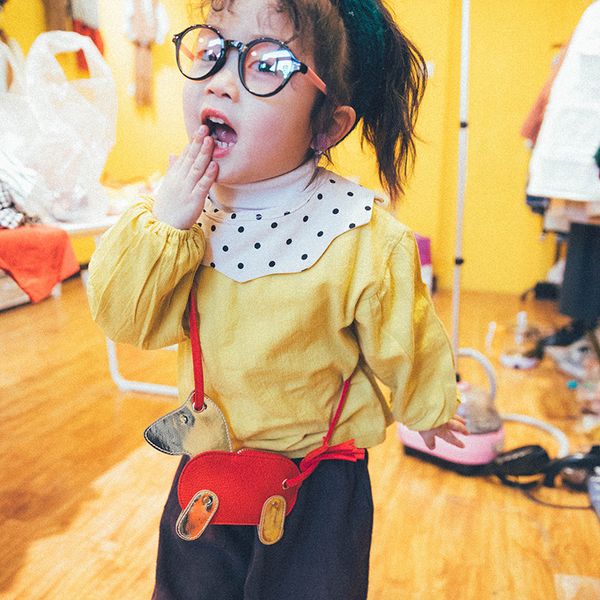 

new girl oblique satchel han edition cartoon children small bags fashionable mini cute princess zero wallet bag joker