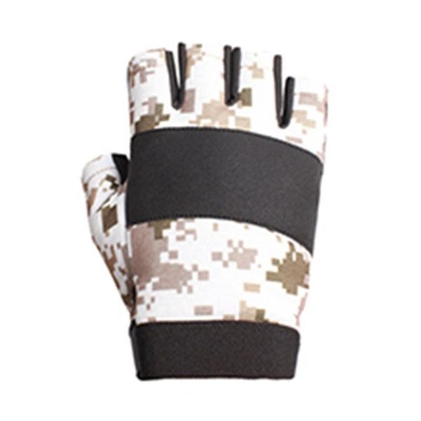 

tactical finger gloves tactical gloves paintball shooting army bicycle outdoor wargame half finger, Black