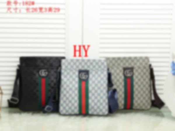 

182 the new men and women in 2019 one-shoulder cross-body bag vertical casual fashion trend men with leather youth