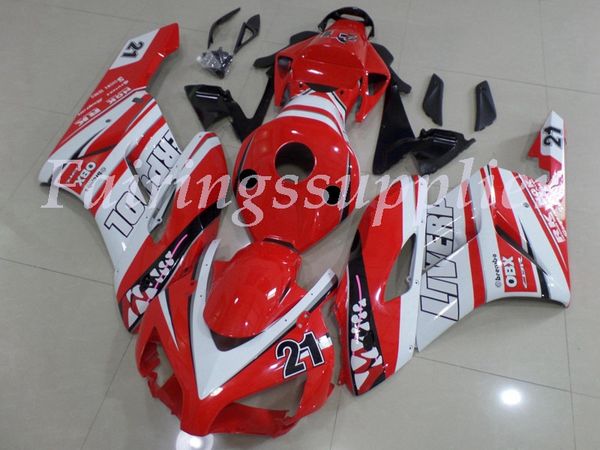 

новая (литье под давлением) abs зализа комплекты, пригодный для honda cbr1000rr (2004 2005) cbr1000rr 04 05 зализах установлен белый черный