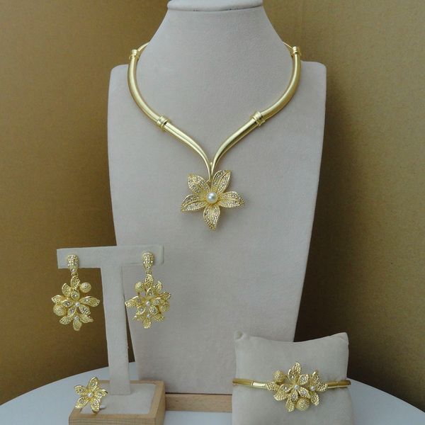

yuminglai dubai costume jewelry artificial necklace sets for women fhk8011, Silver