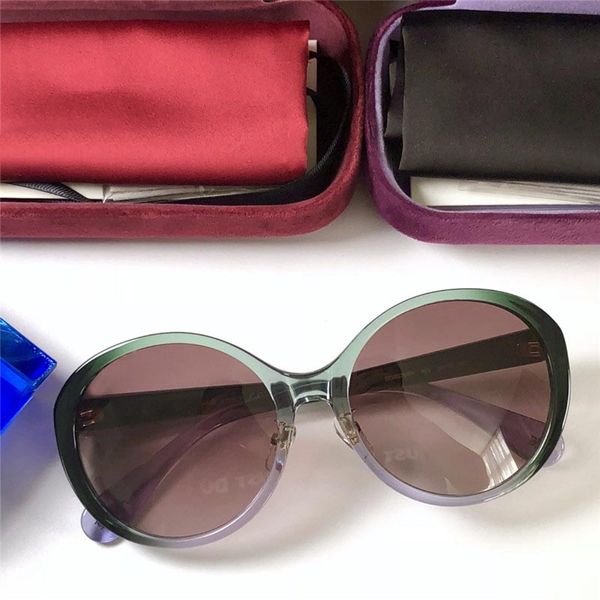 

2020 new fashion women's sunglasses 0370s cat eye frame sunglasses fashion show design summer style box uv400 connotation