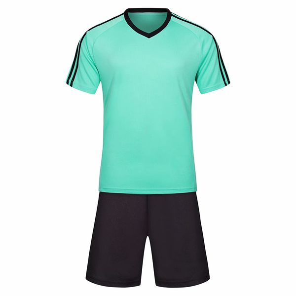 

2019 men training football sets with shorts uniforms reversible football jerseys for that home and away look kits sports b37-06, Black;red