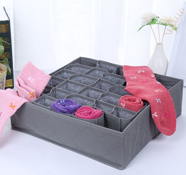 

flodable storage boxes underwear organizer socks storage box for home bra lingerie ties drawer divider lidded closet boxes da storage drawer