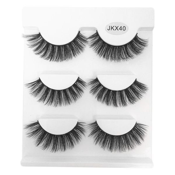 

kanbuder false lashes eyelashes long natural plastic black terrier for makeup dropship oct31