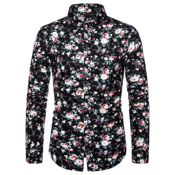 

новая мода masculina с длинным рукавом мужская тонкий подходят формальное роскошный дизайн случайные марка мужчины стильные платья топы 2.19, White;black