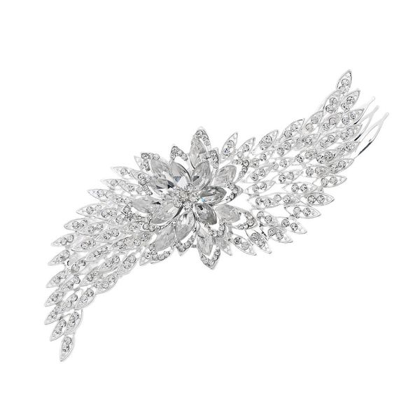 

wedding party 16x6cm заколки из бисера цветок листьев головной убор невесты корона бриллиантовые головные уборы для невесты актерского начал, Golden;silver