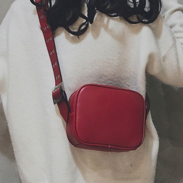 

2019 new women fashion handbags pu leather shoulder bag messenger bag 6h0285