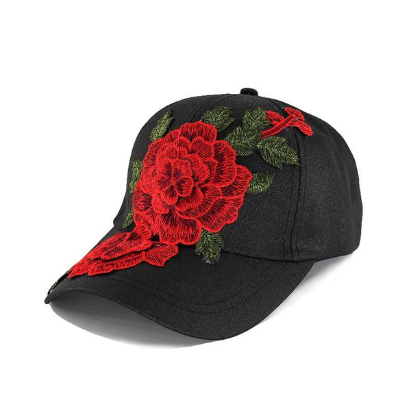 womens floral baseball cap