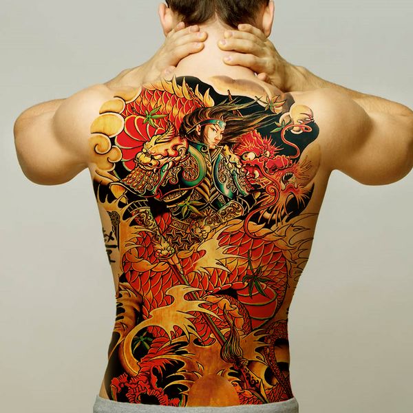 

временные татуировки мужчины женщины сексуальное боди-арт наклейка большая задн