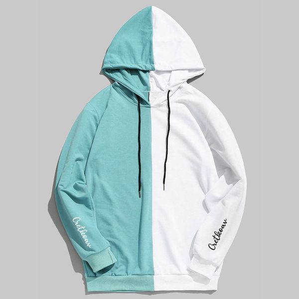 

2019 summer new arrival cool fashion letters printing harajuku pullover hoodies hip hop thin sweatshirt hoodie sudadera hombre, Black