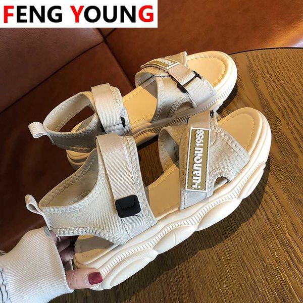 

woman wedge shoes beach gladiator sandal sports summer women chunky sandals platform designers white loop open toe, Black