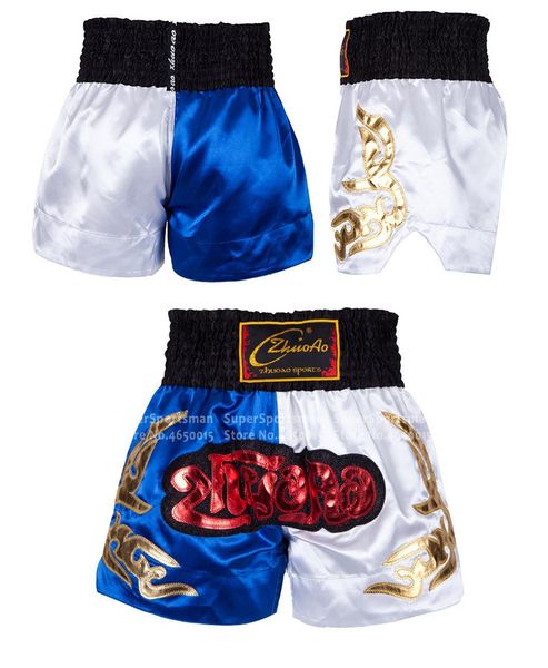 

мужчины дети кикбоксингу mma муай тай шорты детские мальчики fight grappling стволы кикбоксингу bjj boxeo брюки фитнес центр спортивная бокс, Blue