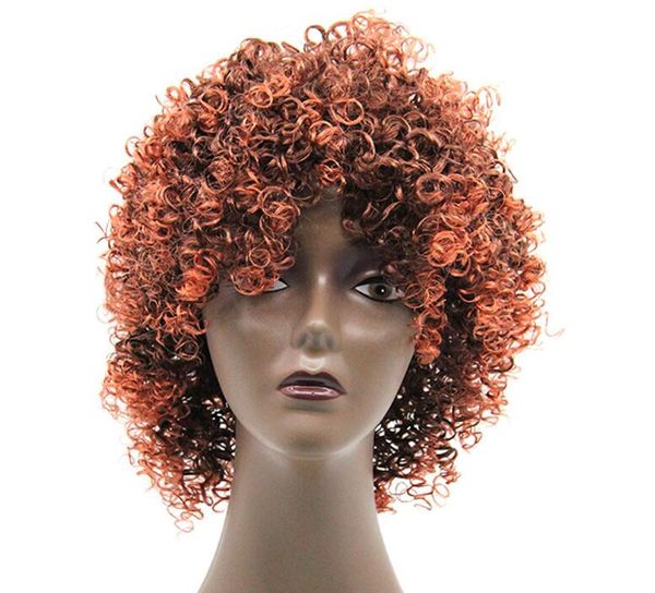 Factory Direct Wig Short Hair Wig Black Hair Wig Synthetic Half