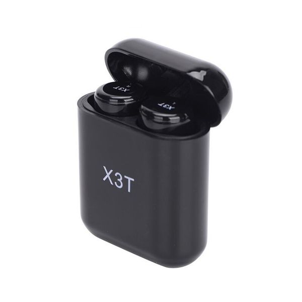

x3t bluetooth headphones wireless earbuds twins csr4.2 earphones stereo with magnetic touch charger box for ip x sams retail package 20pcs