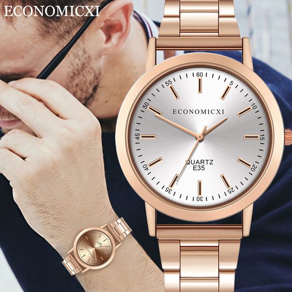 

relogio masculino cool watches men stainless steel luxury watch reloj hombre quartz analog waterproof wristwatches montre homme, Slivery;brown