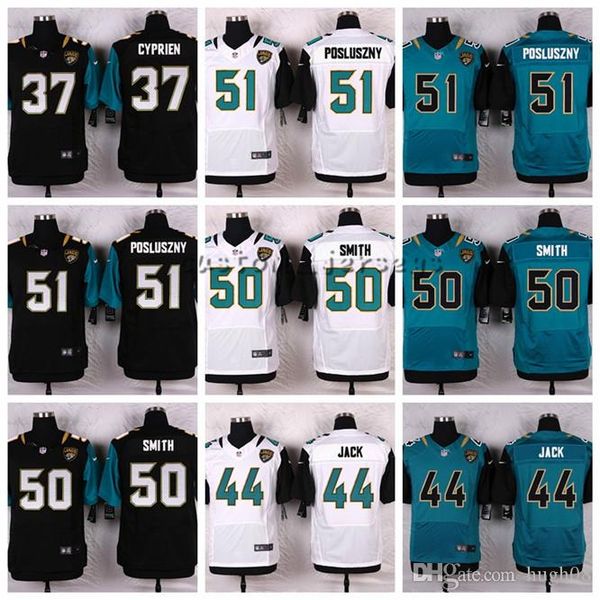 

jacksonville #51 paul posluszny 50 telvin smith 44 myles jack 38 jalen ramsey 37 john cyprien elite football jerseys, Black;blue