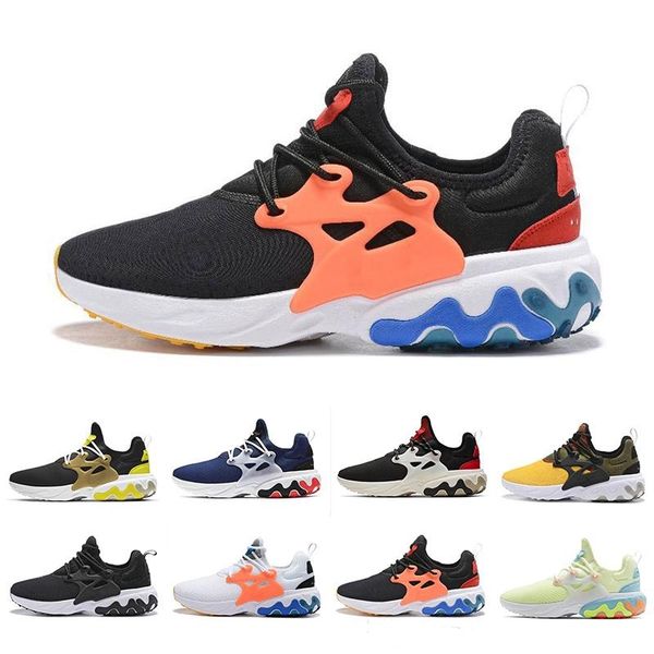 

react presto men & women running shoes triple black rabid panda breezy thursday brutal honey prestos mens trainers sports sneakers, White;red