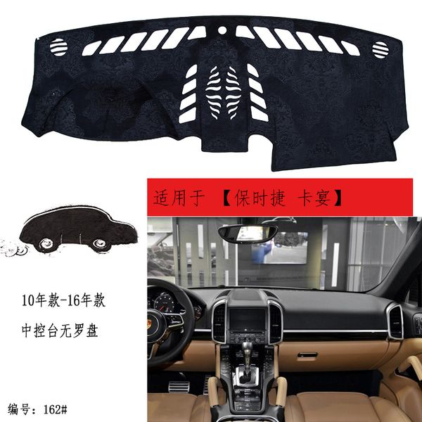 

tommia for 10-16 dashboard pad cover dash mat anti-sun velvet instrument