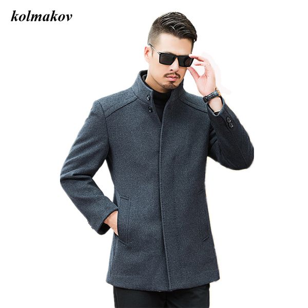 

new arrival winter style men high-end boutique trench coats business casual solid liner detachable men's warm trench dress -7xl, Tan;black