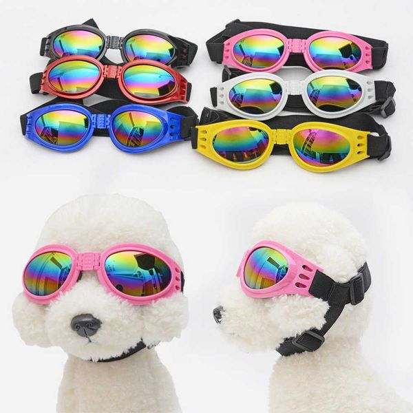 

1 pair small pet dog goggles doggles ils sunglasses uv eye protection