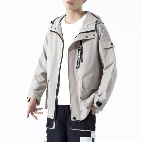 

новая мужская куртка осенняя мода пальто с капюшоном мужской бейсбол бомбардировщик куртка мужская свободная повседневная верхняя одежда пал, Black;brown