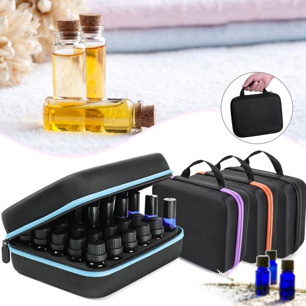 

essential oil case 30 bottles 5ml10ml 15ml perfume oil essential box travel portable carrying holder nail polish storage bag
