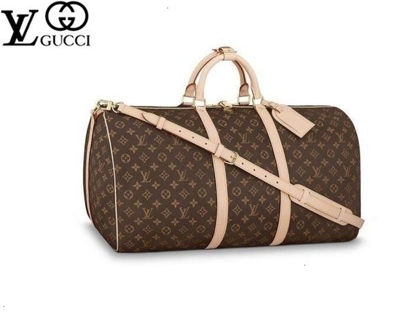 

yangzizhi7 keepall bandouliere 60 m41412 men messenger bags shoulder belt bag totes portfolio briefcases duffle luggage, Black