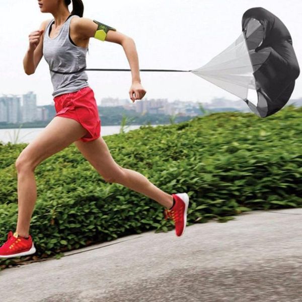 

running parachute speed resistance umbrella chute soccer football power training outdoor sports exercise tool equipment adjust