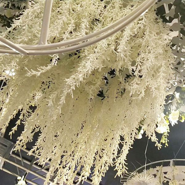 Artificial Flower Simulation Lover Fan Wall Hanging Wedding