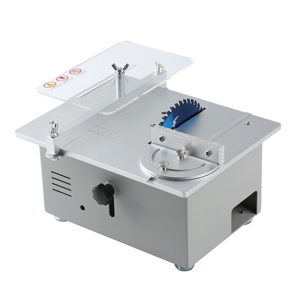 

mini electric table saw angle guide 895 spindle motor dc12v-24v liftable saw blade woodworking bench wood cutting table