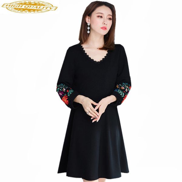 

год эмбриона черный цветок женская одежда год женские духи, Black;gray
