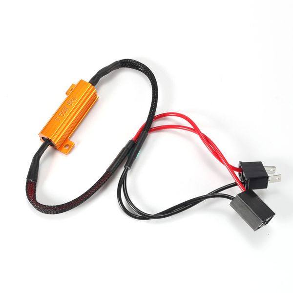 

50w h1 h3 h7 h11 9006 hb3 hb4 h9 h8 h10 car load resistor error canceller led decoder canbus wiring canceller decoder light